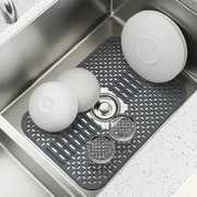 硅胶镂空垫厨房水槽垫沥水，板洗碗槽，防滑垫多功能隔热垫加厚碗盘垫