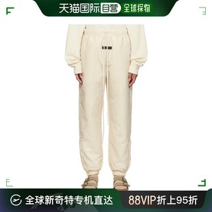 香港直邮潮奢 Essentials 女士 灰白色抽绳运动裤 130SU222160F