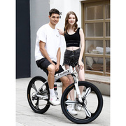 折叠山地自行车男式新型变速单车公路赛车24寸26青少年女学生成人