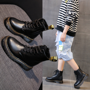 儿童夏季马丁靴2023年英伦风薄款靴子跳舞男童短靴女童表演靴