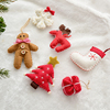 诺琪圣诞拐杖圣诞树diy装饰挂件，星星袜子姜饼人雪花圣诞节装饰品