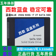 WD/西部数据 蓝盘 500G 1T 2T台式机笔记本SATA 西数SSD固态硬盘