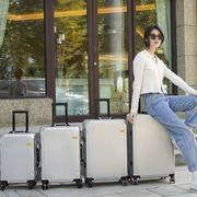 行李箱铝框24寸pc商务，旅行箱密码学生万向轮拉杆箱2026