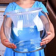 水培植物玻璃花瓶水培花瓶 绿萝水培花瓶水培玻璃盆加厚加大