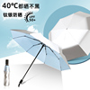 钛银专业超强防晒遮阳太阳晴雨伞两用男士，高级感女防紫外线全自动