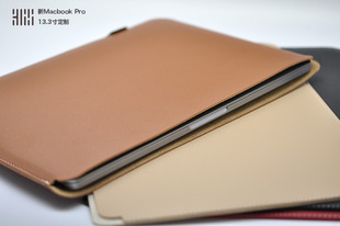 苹果macbook pro皮革保护套13寸笔记本电脑内胆包简约轻薄2023Air M2芯片 15英寸真皮