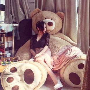 布娃娃3米2大熊，特超大号公仔毛绒玩具泰迪熊猫，睡觉抱抱熊送女朋友
