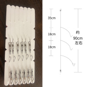 手工绑串钩钓组串钩线组铅坠伊势尼金袖鱼钩鲫鱼钩串钩套装渔具