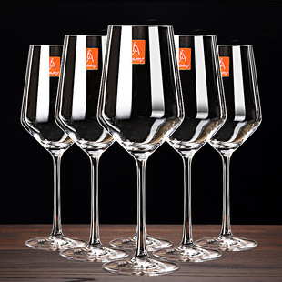 欧式水晶红酒杯套装6只家用大号，酒杯2个创意葡萄醒酒器玻璃高脚杯