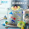 博士豚婴儿游泳桶家用宝宝游泳池新生儿小孩儿童室内透明洗澡浴桶