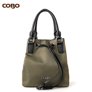 COBO/蔻尔宝女包手提包包包大容量单肩斜挎时尚百搭轻便尼龙包