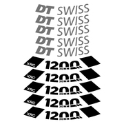 山地自行车贴纸DT SWISS-XRC1200山地车轮组贴纸单车车圈贴纸装饰