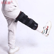 膝关节固定支具髌骨骨折 月板损伤膝盖支架大小腿夹板婴幼儿护具