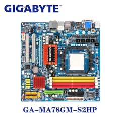 Socket AM2 AM2+  AMD 780G Gigabyte GA-MA78GM-S2HP Motherboar
