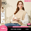 mc2圆领蕾丝小衫+毛衣背心两件套女装2024春季设计感甜美风