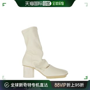 香港直邮潮奢umawang女士粗跟弹力，石靴us9192