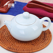 青瓷泡茶壶单壶陶瓷家用煮茶器冲茶水壶沏茶具，龙泉小一人老式商用