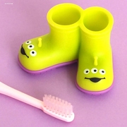 雨鞋牙刷架 家用小雨靴造型收纳牙具座 卡通迷你可爱情侣牙刷