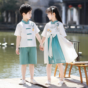 六一儿童汉服舞蹈服夏季服装幼儿园演出服，小学生中国风民族表演服