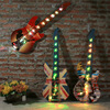 美式复古led灯吉他壁挂创意，酒吧餐厅家居，墙面壁饰乐器挂件装饰品