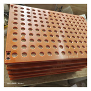 绝缘板耐高温橘红色电木板黑色，电工板胶木板，工装自动治具设计定制