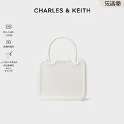 CHARLES＆KEITH春女包CK2-30781598时尚单肩斜挎包Perline饼干包