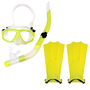 浮潜三宝ont潜水镜，浮潜面全脸全吸干式专呼器管面镜儿童用游泳装