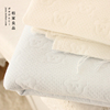 夹棉保暖布料有机棉纯棉色织空，气层面料婴儿a类棉衣服床品面料