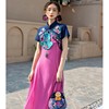 新中式国风改良旗袍连衣裙2023夏季民族，风刺绣设计感小众裙子