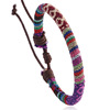 波西米亚民族风编织手链，女简约百搭尼泊尔彩色手绳首饰