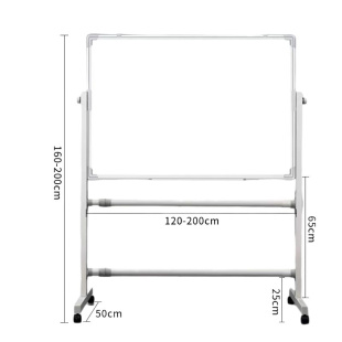 黑板白板支架式移动看板磁性白板双面展示板家用教学办公写字板