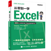 从零到一学excelexcel操作技巧教程excel数据，透视表可视化图表数据分析教程office软件学习教材excel表格入门书籍