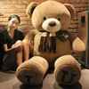 正版大号泰迪熊猫公仔抱抱熊，大熊布娃娃玩偶毛绒玩具生日礼物女孩