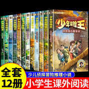 全套12册少年冒险王彭绪洛探险小说适合小学生三四年级至五六阅读课外书必读正版的科普类书籍小学10-12岁男孩子看的书雅安大熊猫