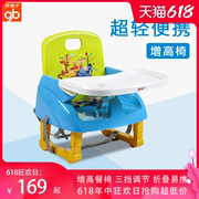 好孩子儿童餐椅，zg20多功能婴儿餐桌椅便携可折叠宝宝，吃饭增高座椅