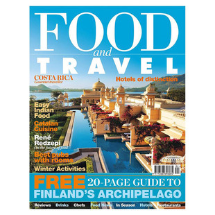 订阅FoodandTravel美食杂志英国英文原版年订12期 E581