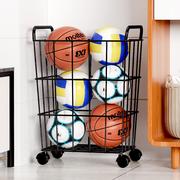 篮球收纳架家用室内足排球架，瑜伽垫收纳筐，儿童置球架球类置物架子