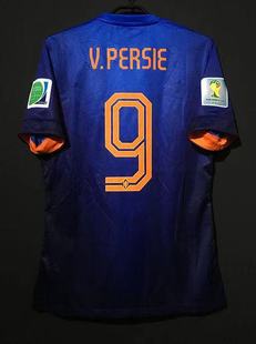 经典复古2014世界杯荷兰客场球衣库伊特罗本斯内德范佩西足球服