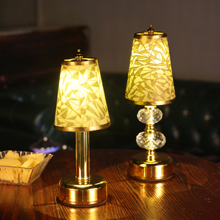 led充电酒吧台灯装饰创意，餐厅氛围灯清吧桌面家用小夜灯酒吧桌灯