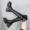 女弹力靴过膝靴漆皮高筒骑士靴women high heel boots long boots