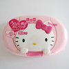 日本hellokitty凯蒂猫湿巾盒，含婴儿湿巾80片