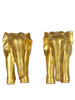 定制铜大象摆件纯铜一对吸水象铜象工艺品家居客厅桌面装饰品开业
