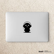 skinat适用于苹果笔记本logo贴纸，macbookairpro外星人创意贴膜