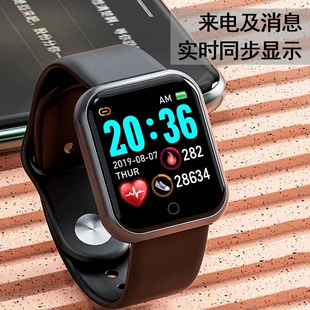 智能手表彩屏蓝牙运动腕表，手环心率血氧血压适用苹果华为小米手机