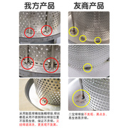 葡萄不锈钢压榨机 手动破碎家用多功能压滤机酒槽米酒榨汁机压蜜