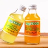 印尼进口YOUC1000橙汁柠檬味碳酸含气饮料果汁果味汽水瓶装140ml