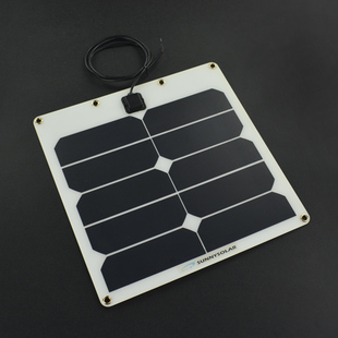 半柔性太阳能电池板 (5V@2A) 太阳能 电池板 Solar Panel 半柔性