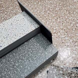 卫生间浴室地砖改造洗手间地贴防水防滑地胶水磨石地面pvc地板贴