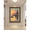 欧式威尼斯建筑挂画客厅装饰画走廊，竖版油画风景，画餐厅复古风壁画