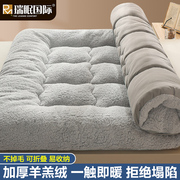 羊羔绒床垫软垫冬季家用床褥垫加厚保暖宿舍床垫子榻榻米地铺睡垫